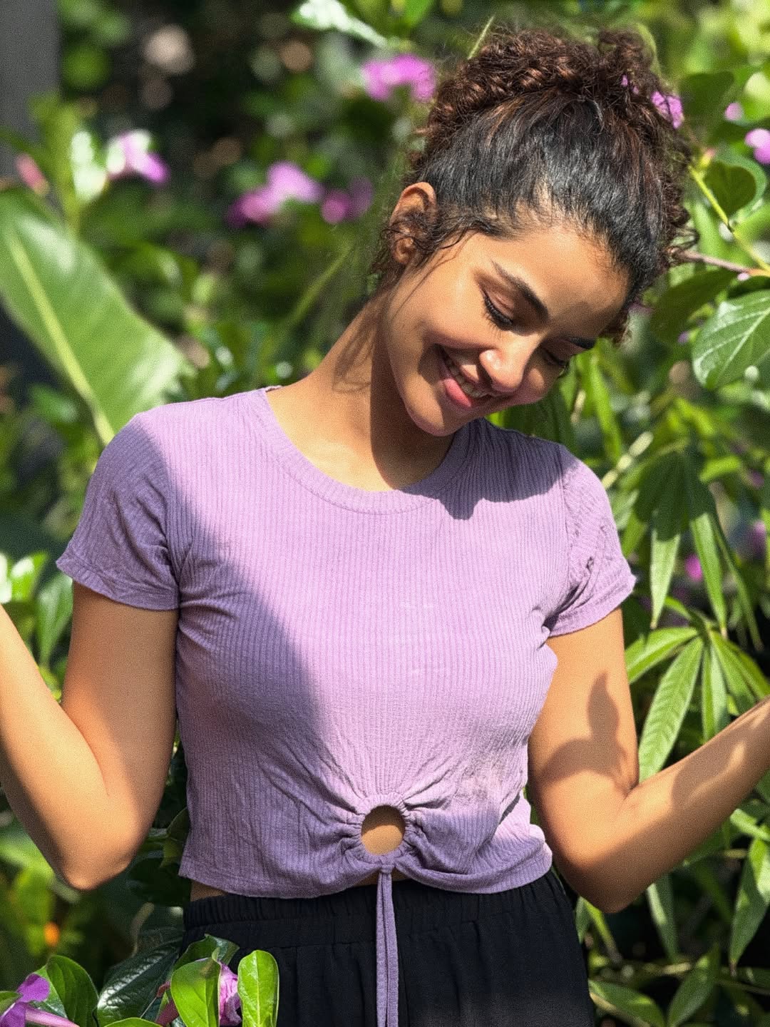 Anupama Parameswaran Brightens Up in Lavender