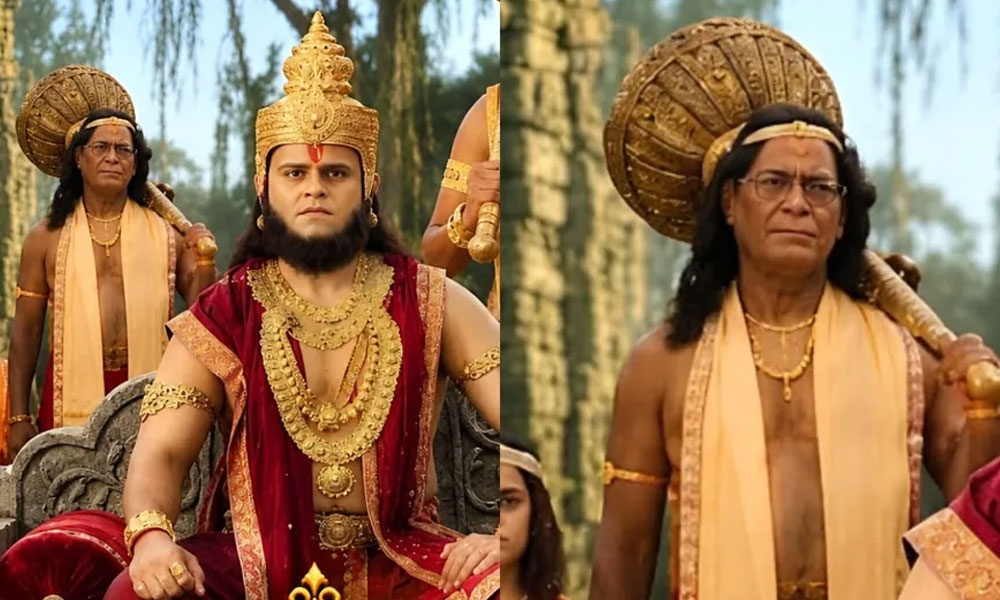 రామాయ‌ణం లో క‌ళ్ల‌జోడు ధ‌రించిన వాన‌రం.. షాక్‌కి గురైన జనం!