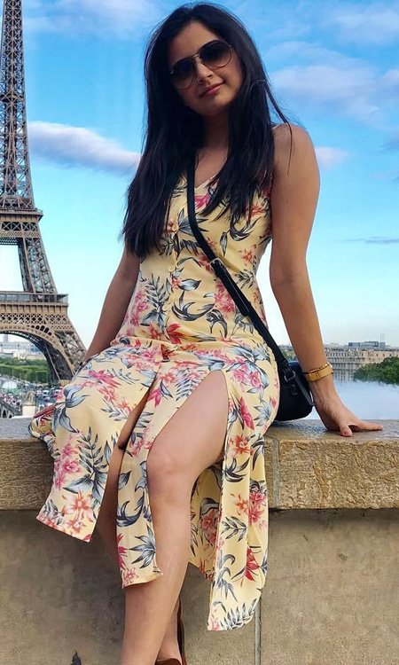 Ashika Ranganath Serves Perfect Vacation Fashion in Paris
