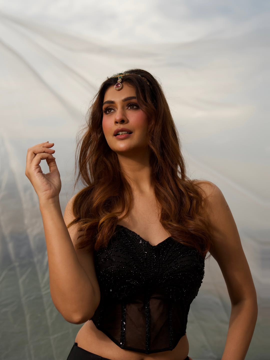 Payal Rajput’s Striking Black Look Blends Modern Style and Regal Charm