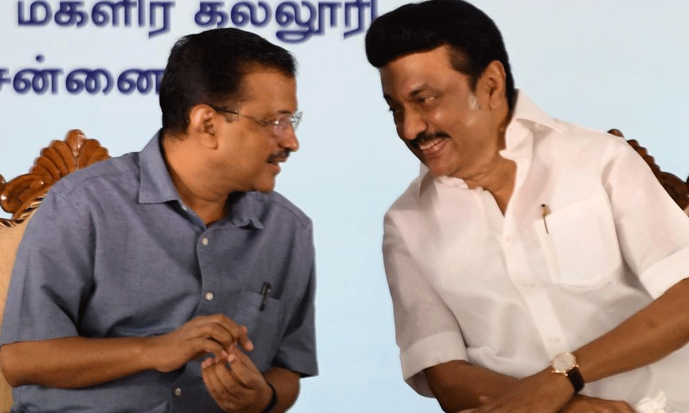 స్టాలిన్ కేజ్రీవాల్ కోపం రాహుల్ మీదేనా ?