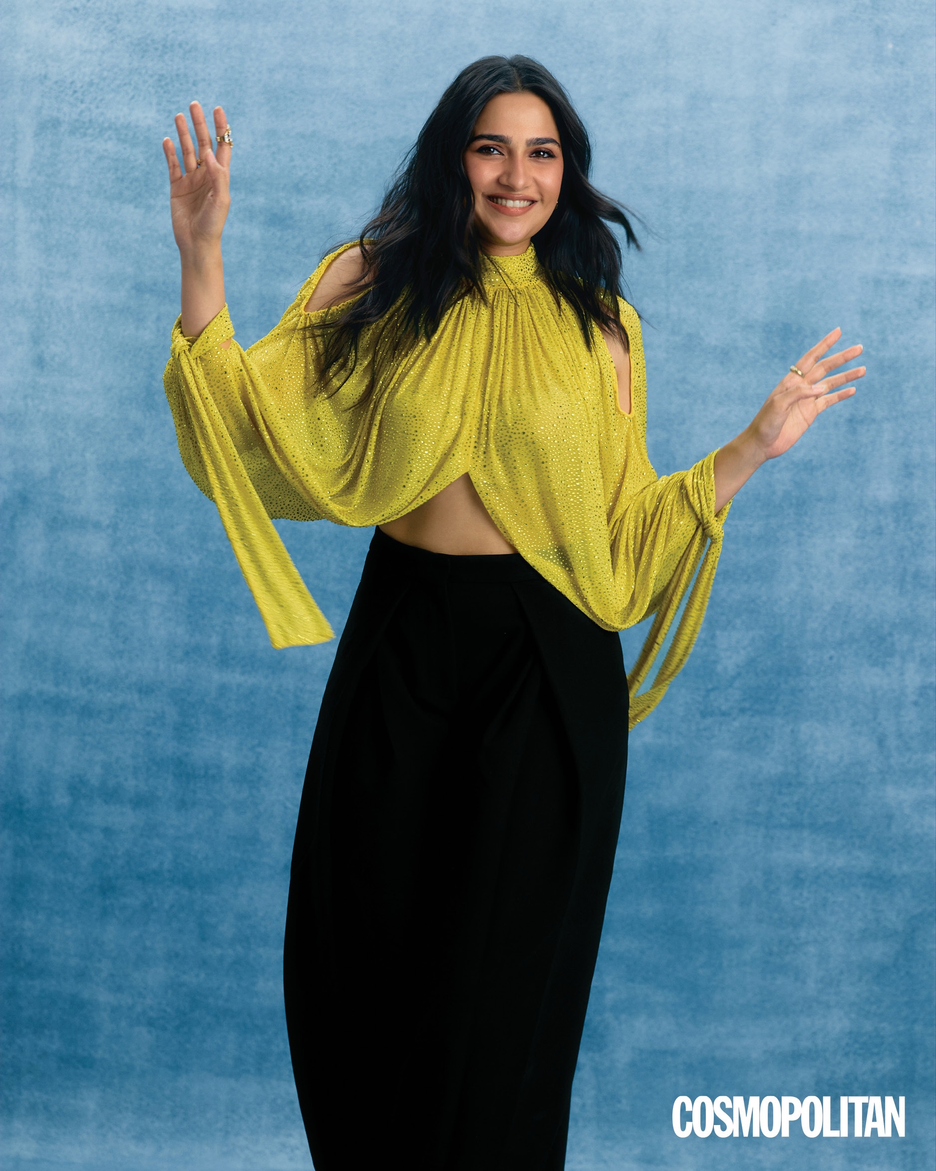 Rukmini Vasanth Radiates Joy In Her Stunning Cosmopolitan Cover Look