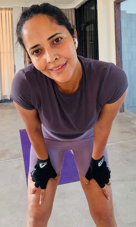 Anasuya Bharadwajs Fitness Glow Adds Energy To Her October Vibes