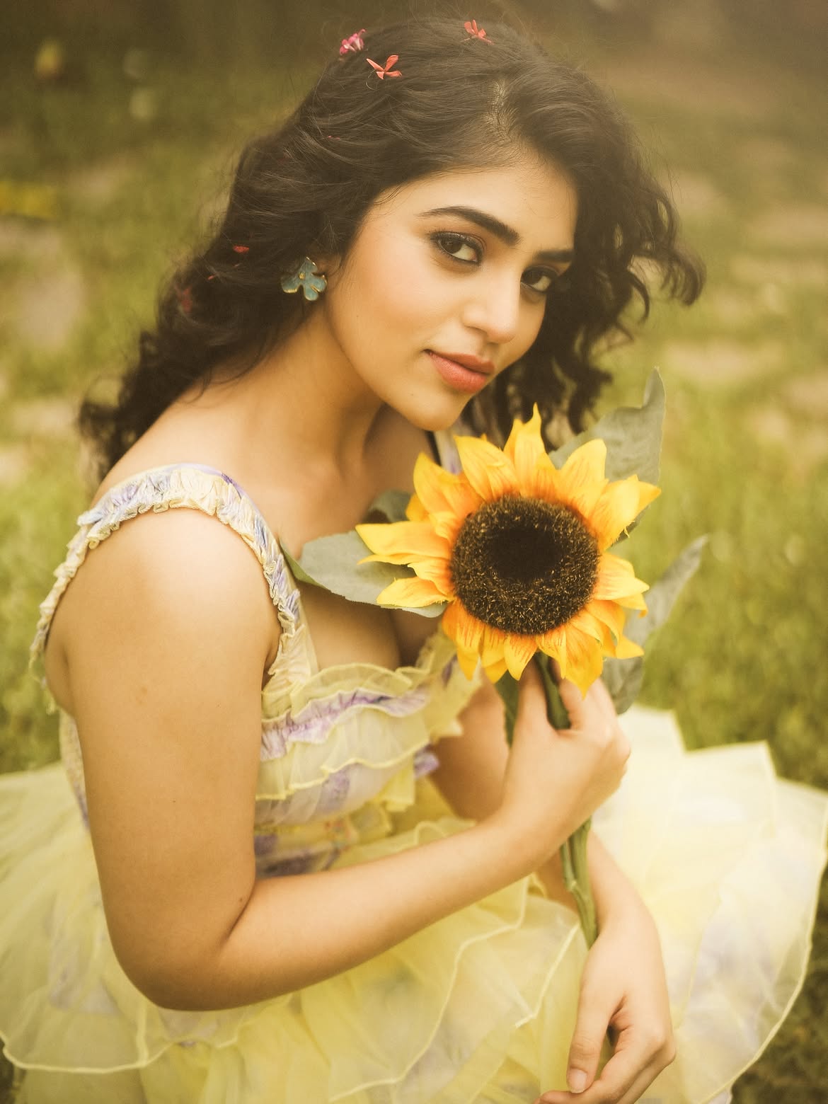 Bandhavi Sridhars Butterfly-Themed Look