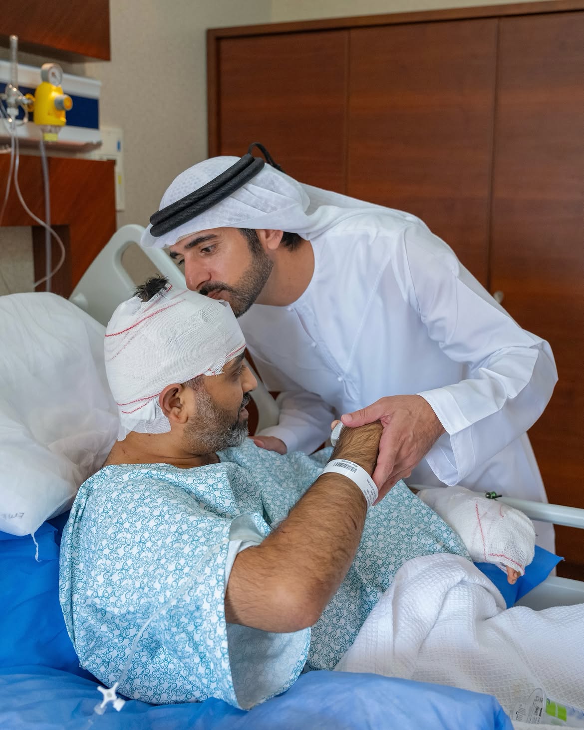 Salute to the Real Hero: Dubai Crown Prince Hamdan Visits Smith Machar in Hospital