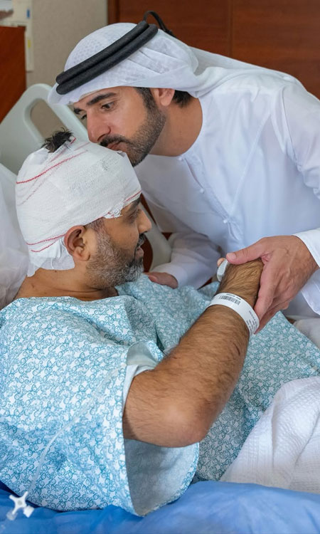 Salute to the Real Hero: Dubai Crown Prince Hamdan Visits Smith Machar in Hospital