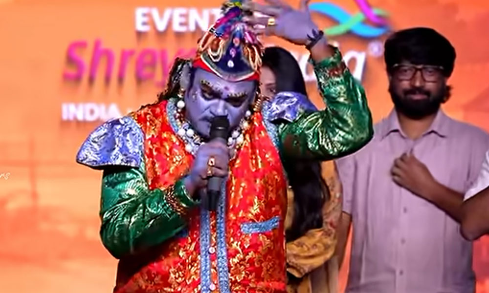 గరివిడి లక్ష్మి బుర్రకథ.. ష‌కలక శంకర్ అద్భుత ప్రదర్శన