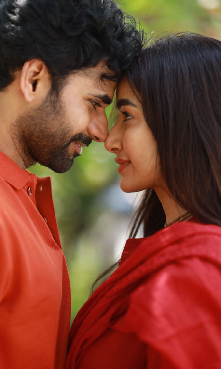 Lomesh Pudipeddi and Jayshree Share Striking Chemistry in Due Date Stills