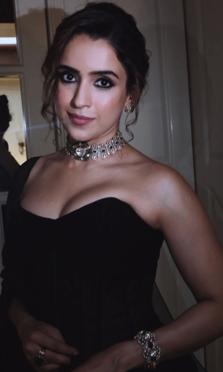 Sanya Malhotra’s Glamorous Black Gown Look Steals the Spotlight