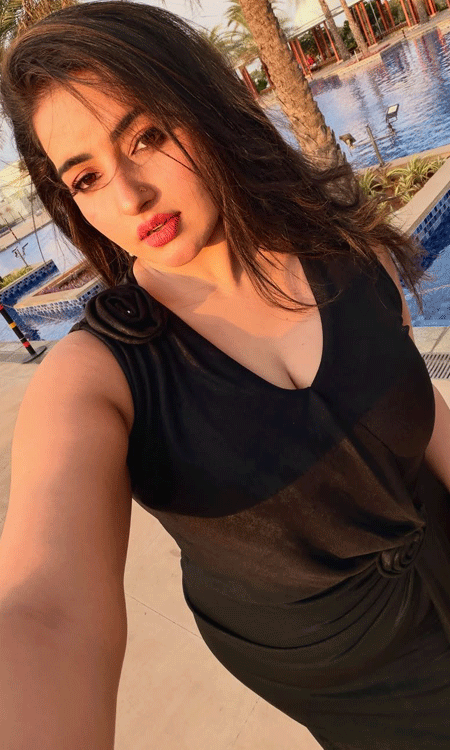Malavika C Menon Poolside Selfie Wins Hearts