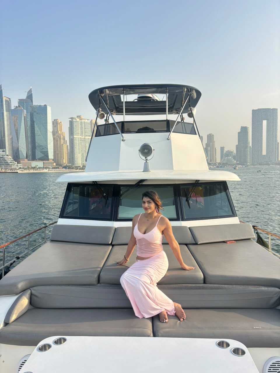 Yashika Aannands Yacht Photoshoot Wins Hearts