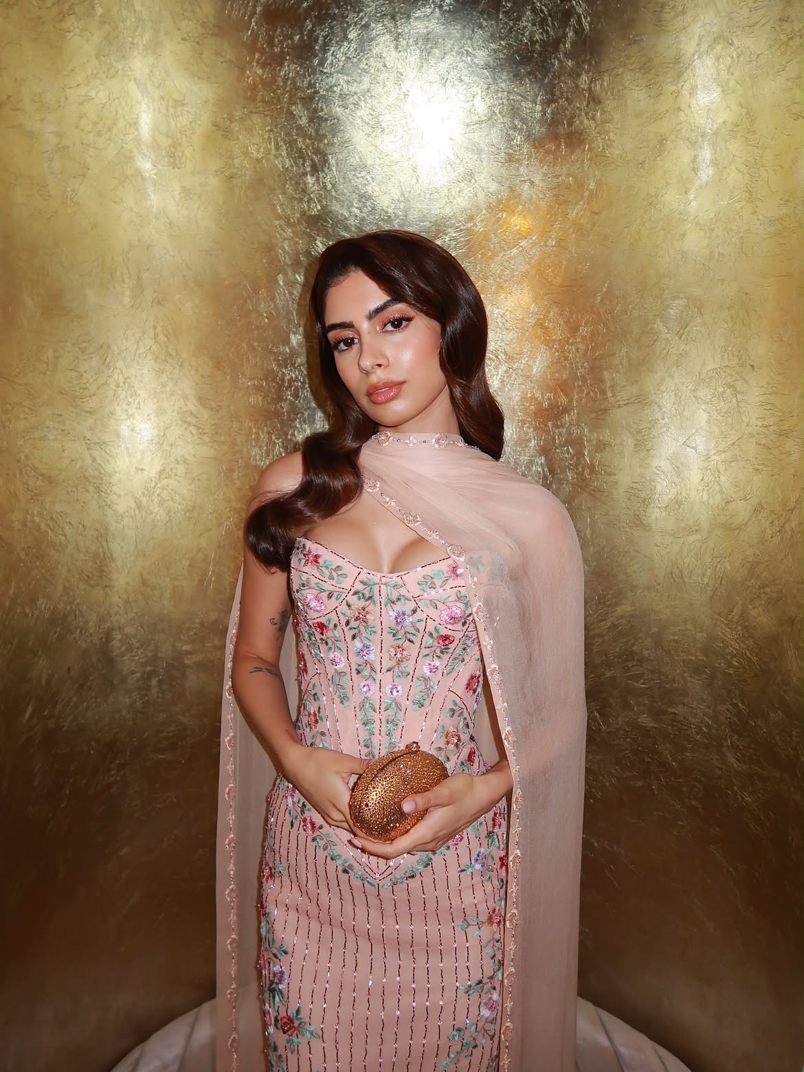 Khushi Kapoor Stuns in a Romantic Blush Gown by Manish Malhotra