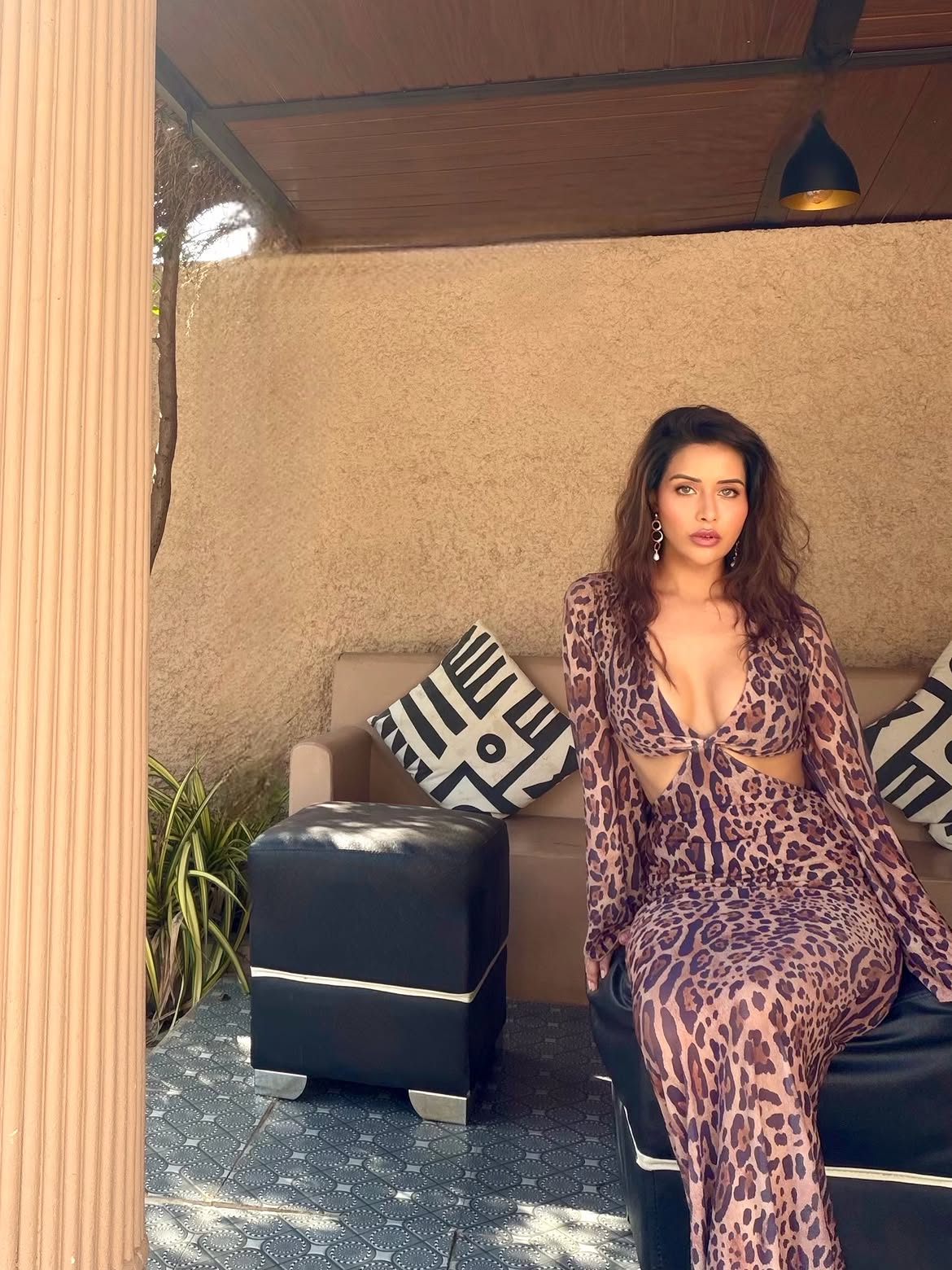 Raiza Wilson Stuns in Leopard Print Outfit