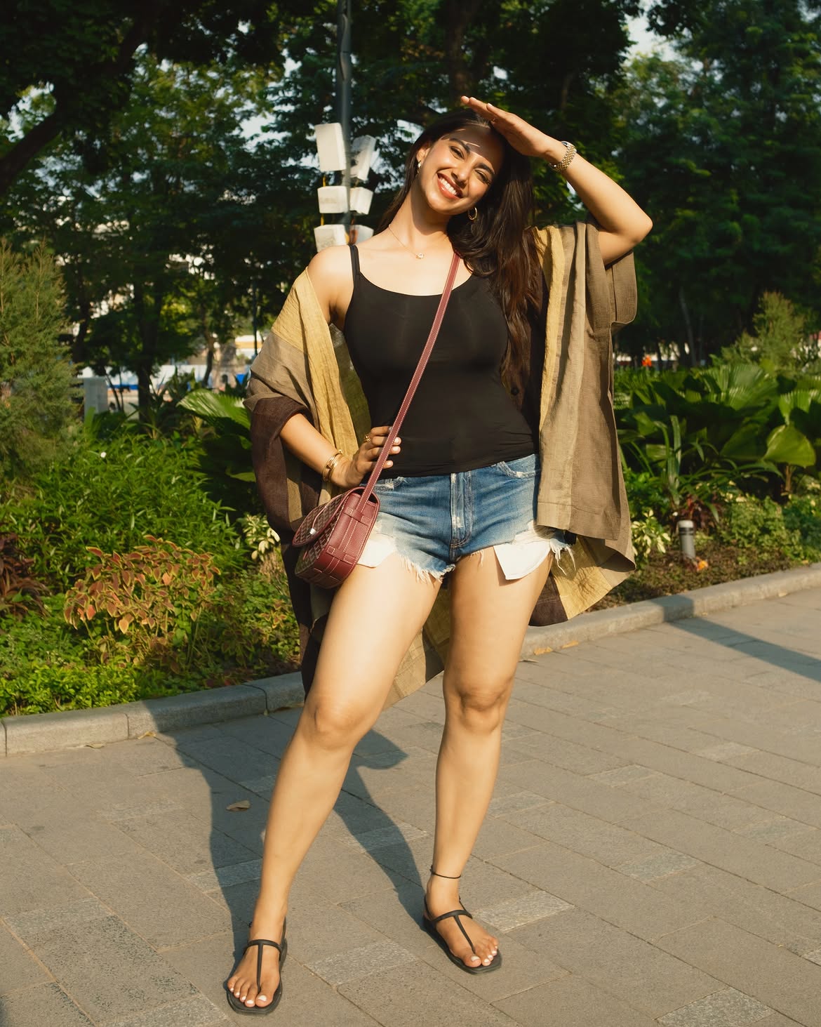 Meenakshi Chaudhary Enjoys Hanoi Cafes, Vintage Bookstores and Coffee