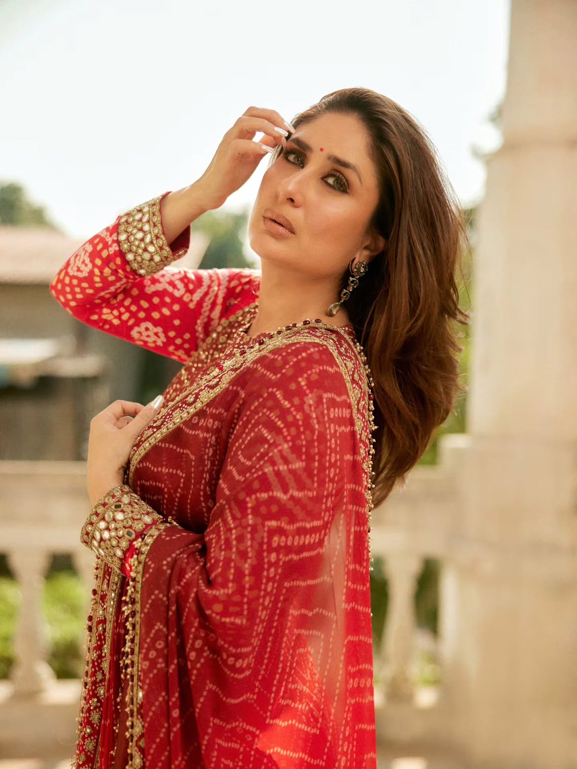 Kareena Kapoor Dazzles in Rich Embroidery and Golden Accents
