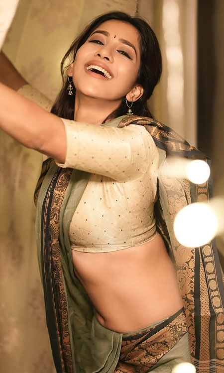 Nabha Natesh Looks Ethereal in a Glamorous Green