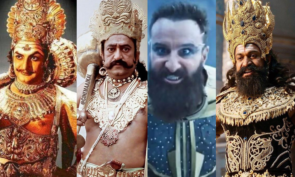 విజయాదశమి ప్రత్యేక కథనం: బుల్లితెరపై..వెండితెరపై అమరమైన రావణాసురుడి పాత్రలు!
