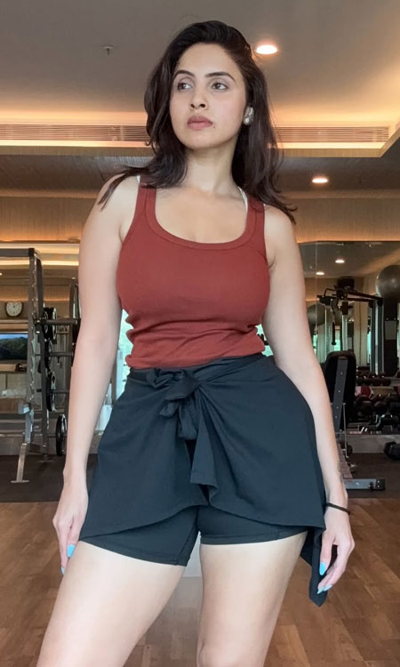Priyanka Kholgades Gym Look Photos