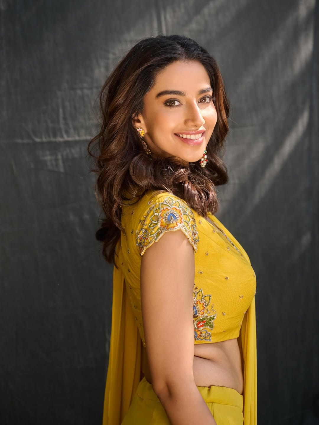 Meenakshi Chaudhary Flaunts Traditional Elegance
