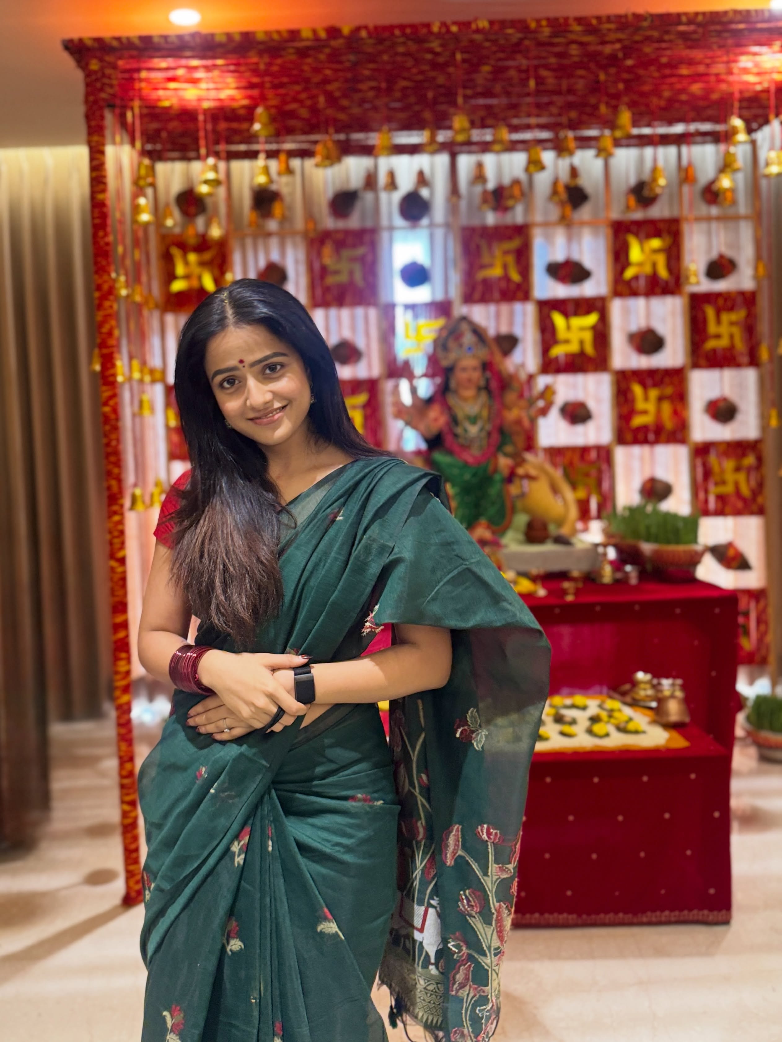 Vaishnavi Chaitanya Shares Heartwarming Festive Photos