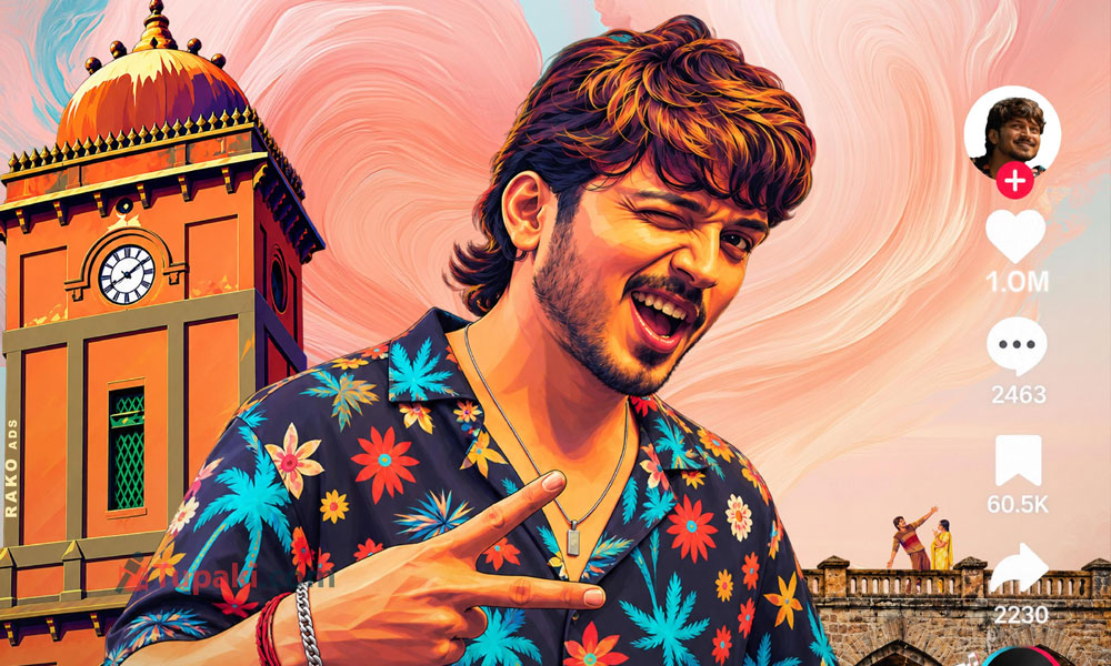 Sumanth Prabhas Babloo XXL Title Poster: Gen Z Vibes