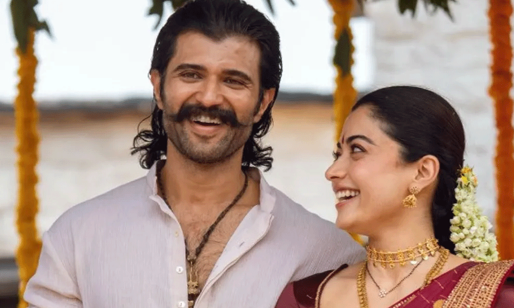 Rashmika Hides Behind Vijay Deverakonda After His Romantic Words