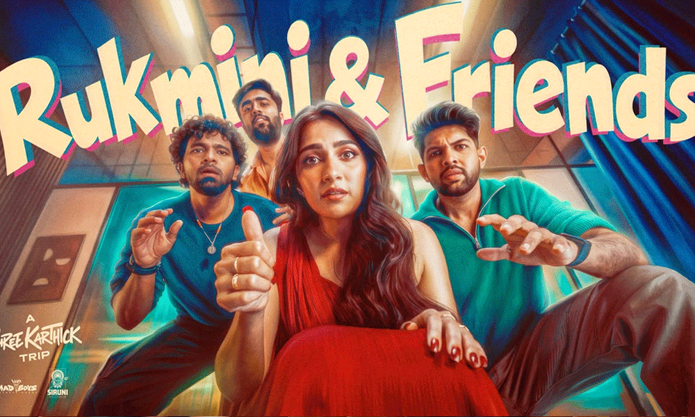 Rukmini Vasanth, Shree Karthick announce a crazy ride