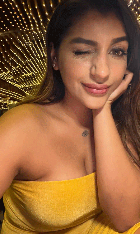 Yashika Aannand Brightens Up Instagram in a Vibrant Yellow Outfit