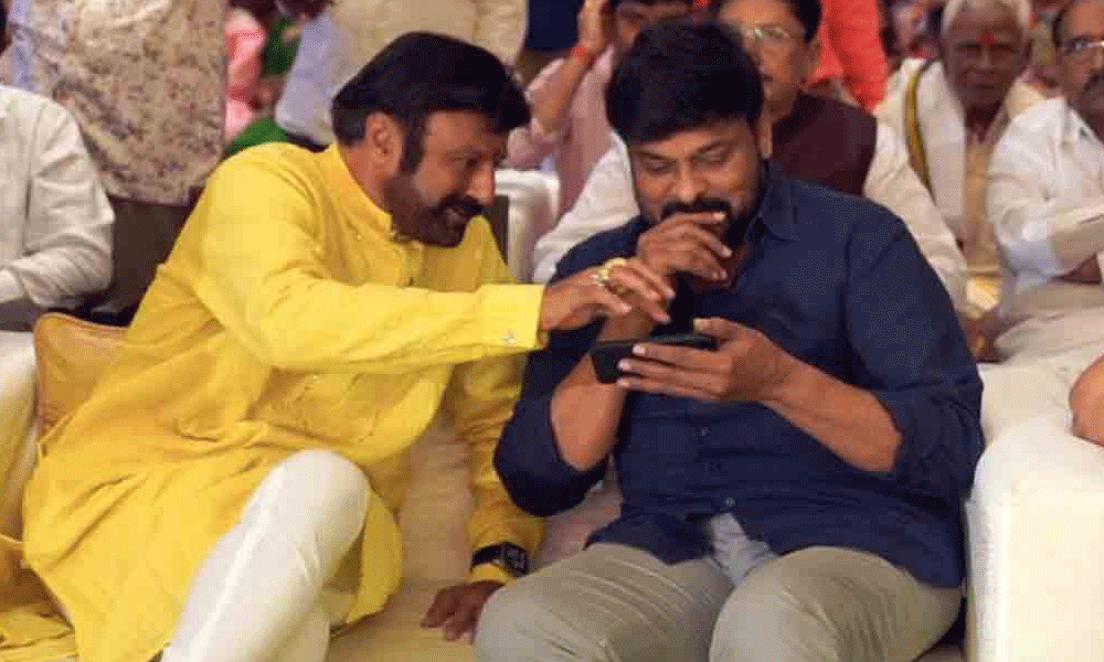 Nandamuri and Mega Heroes Come Together