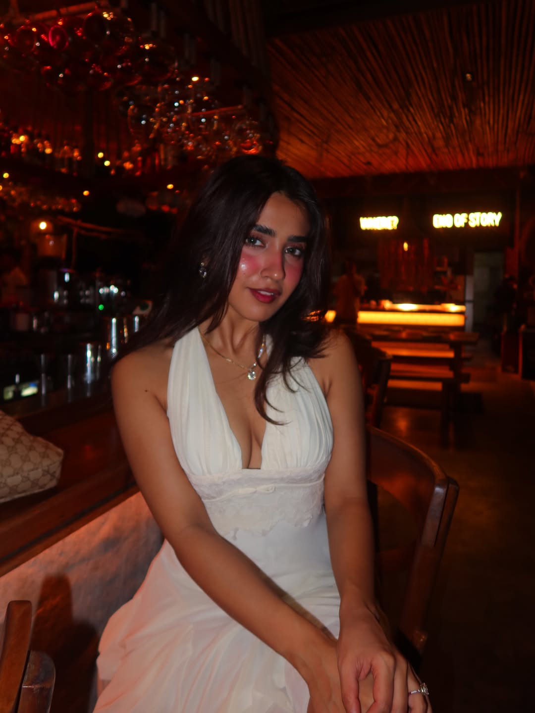 Roshni Walia Looks Radiant in a Minimal Yet Stylish White Outfit