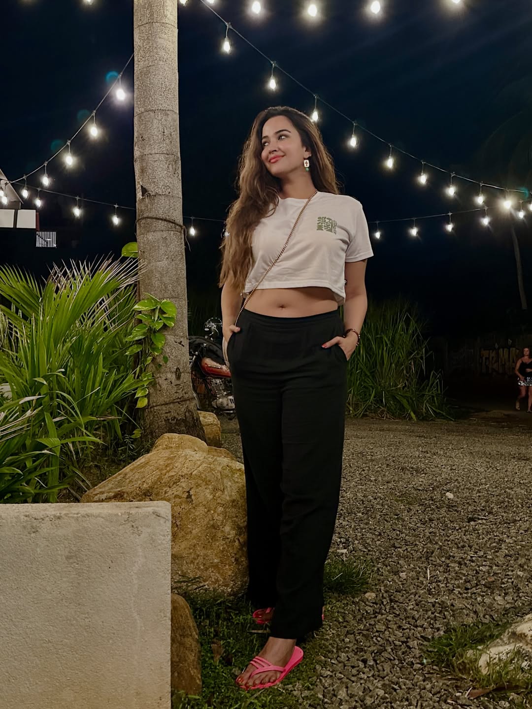 Pujita Ponnada Enjoys a Relaxed Vacation Look in Hiriketiya