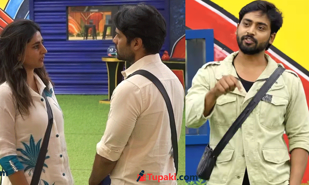 Bigg Boss Telugu 10: త్రిగుణ్ వర్షిణిల మధ్యలో ముకేశ్ కామెడీ