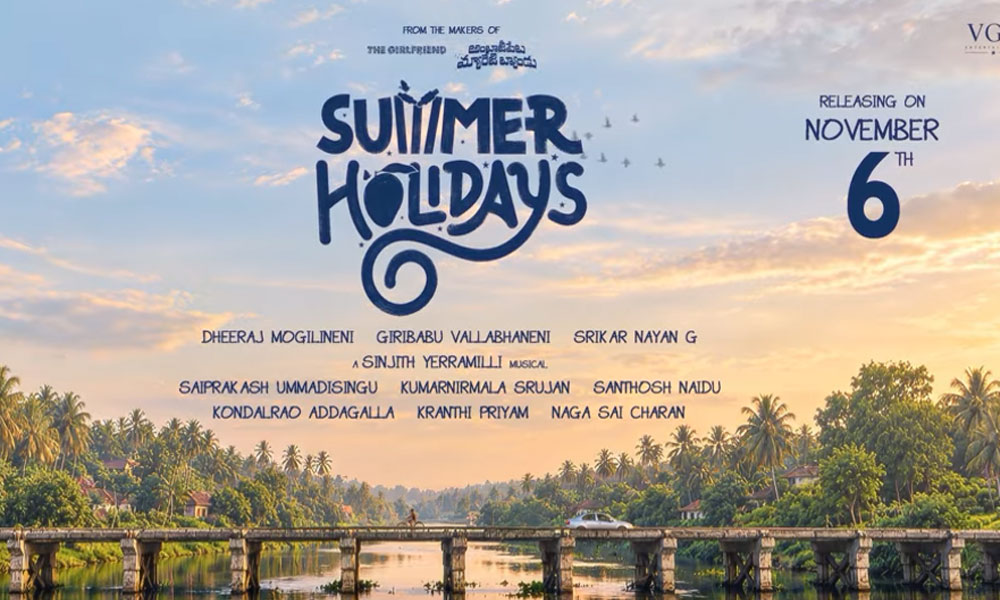 Summer Holidays Trailer: Wholesome Experience on NOV 6