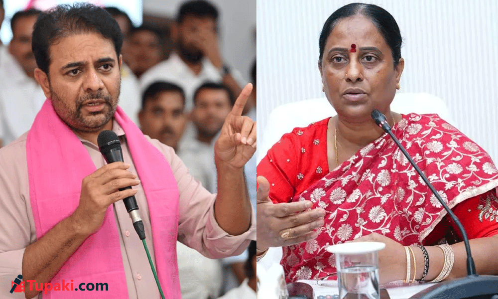 మొన్న నాగార్జున.. నేడు కేటీఆర్ పై.. కొండా సురేఖకు సడెన్ గా ఏమైంది?