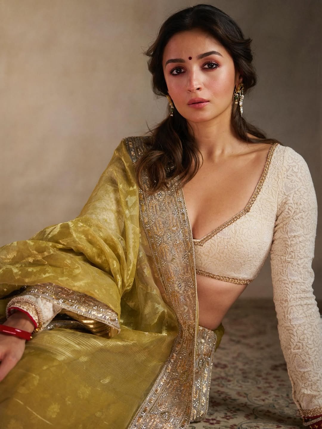 Alia Bhatt Elevates Ethnic Fashion Clicks