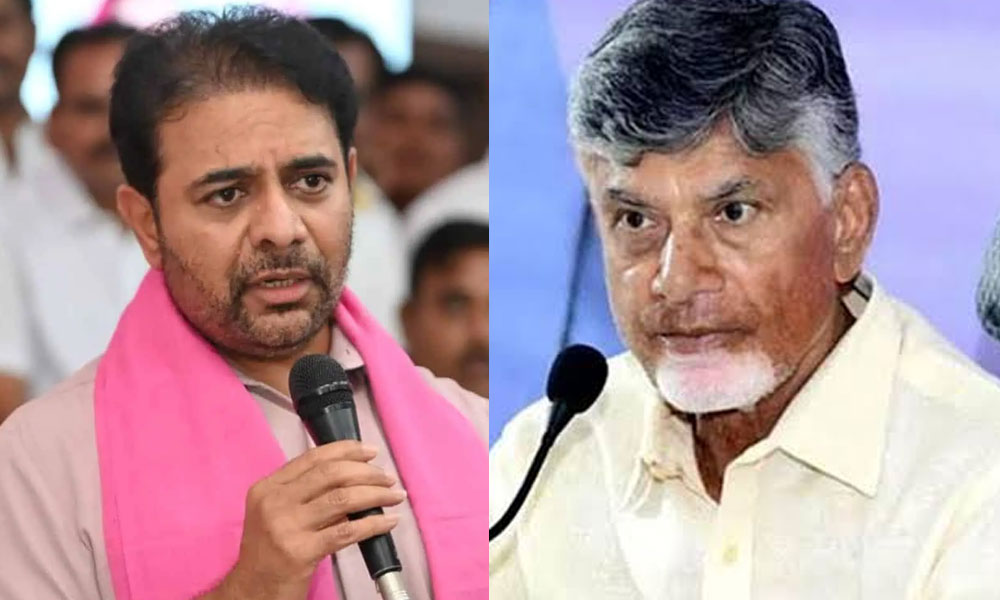 ముందు చూపు అంటే చంద్రబాబుదే...కేటీఆర్ మాట !