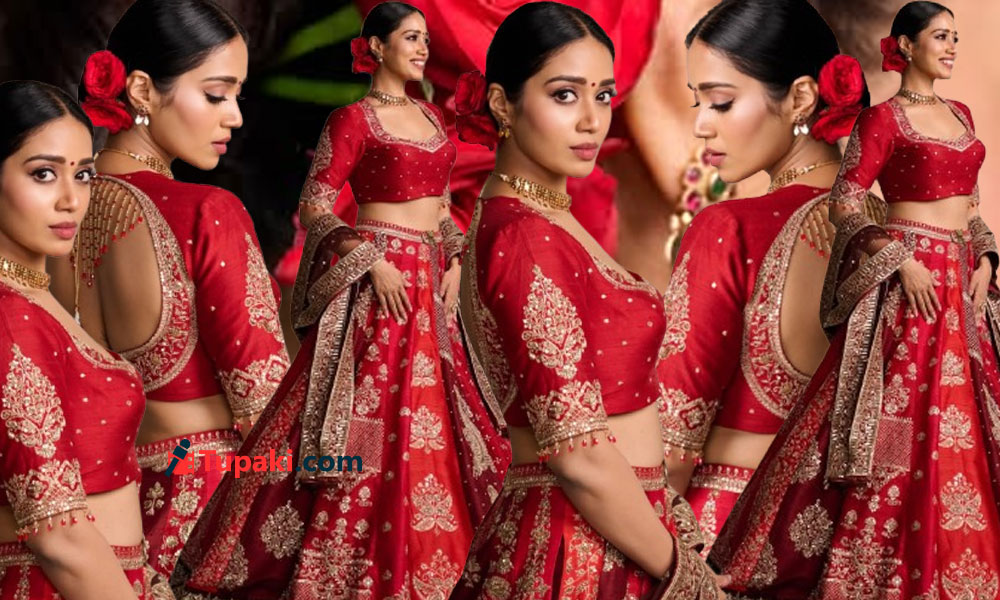 పిక్‌టాక్‌ : ఎరుపెక్కిన నివేదా అందం