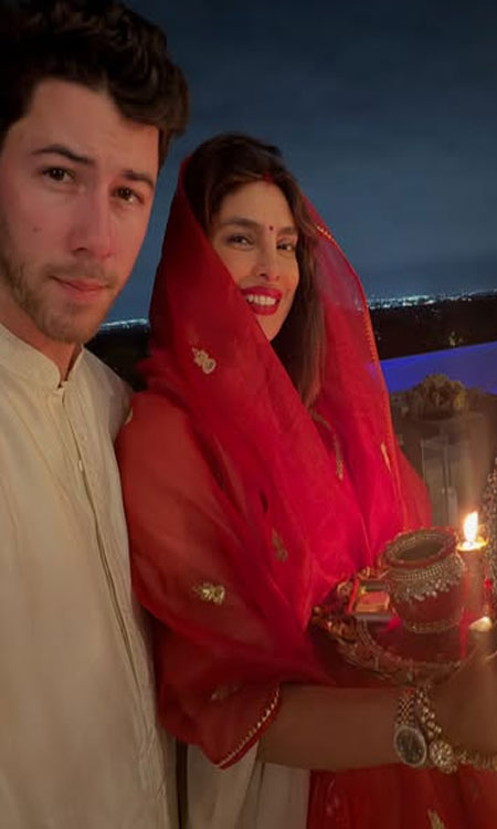 Celebrity Couples Celebrate Karwa Chauth in Style