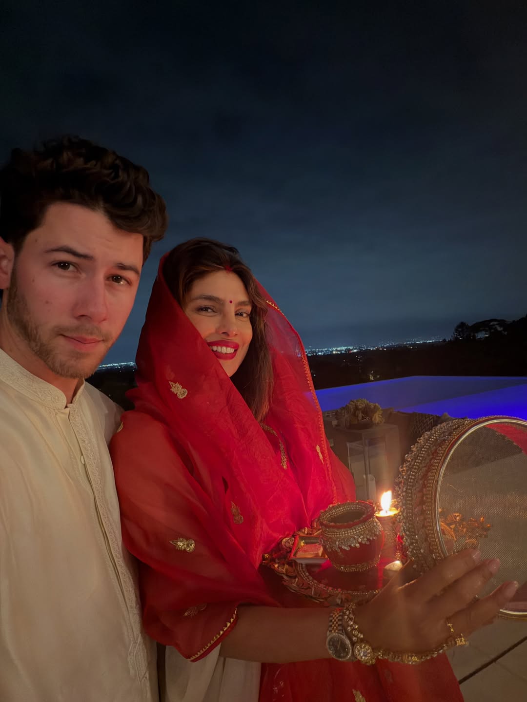 Celebrity Couples Celebrate Karwa Chauth in Style