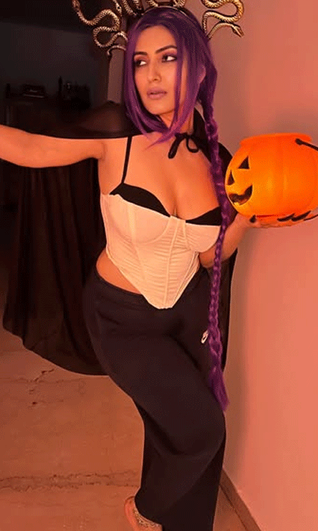 Shivangi Verma Stuns as Medusa in a Bold Halloween Transformation