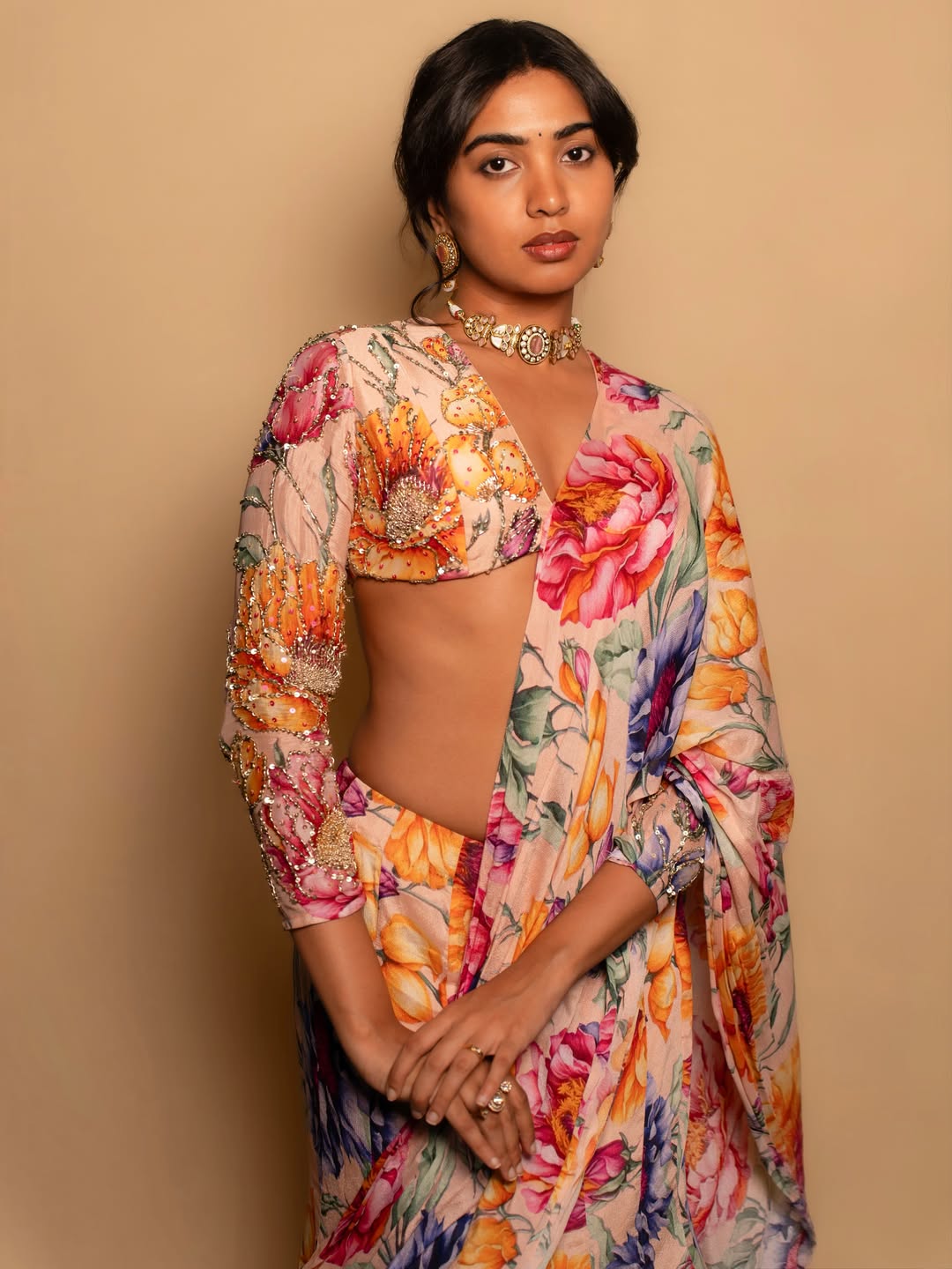 Shivathmika Rajashekars Graceful Traditional Look Wins Hearts