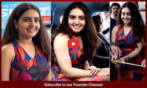 Actress Soniya Singh Grand Launched The Epic New Swift Car at Pavan Motors Serilingampally | Tupaki