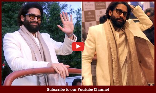 Naga Chaitanya Mass Craze Visuals @ Grand Launch of Tasva Fashion Store | Thandel | Nagarjuna