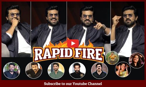 Ram Charan Hilarious Reply On Rapid Fire Questions | Pawan Kalyan | Allu Arjun | Prabhas | Megastar
