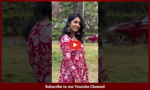 Actress #MeghaLekha at Roti Kapada Romance Movie Promotion Video #ytshort #shots #trending
