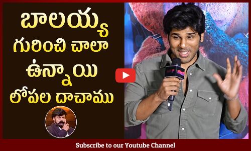సినిమాలో బాలయ్య : Allu Sirish GREAT Words About Balakrishna @ Buddy Pre Release Press Meet