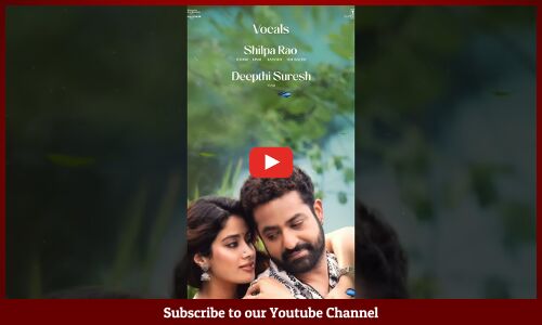 చుట్టమల్లే చుట్టేస్తాందె తుంటరి చూపు😘❤️: Chuttamalle | #Devara Second Single | #NTR | #JanhviKapoor