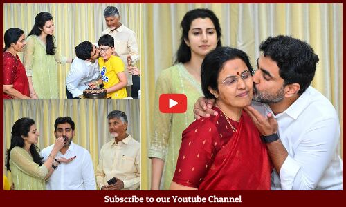 Chandrababu Naidu and Family Celebrating The Grand Victory Of TDP In AP Election 2024 | Tupaki