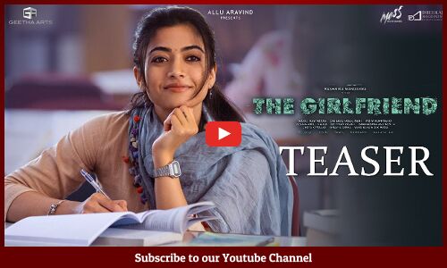 The GIRLFRIEND - First Look Teaser | Rashmika Mandanna | Rahul Ravindran | Hesham Abdul Wahab