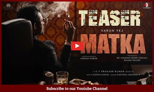 Matka Movie Teaser | Varun Tej | Meenakshi Chowdary | Nora Fatehi | Karuna Kumar | GV Prakash